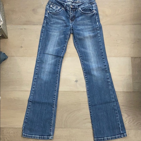 Miss Chic Denim Jeans Size 5 - Picture 1 of 4